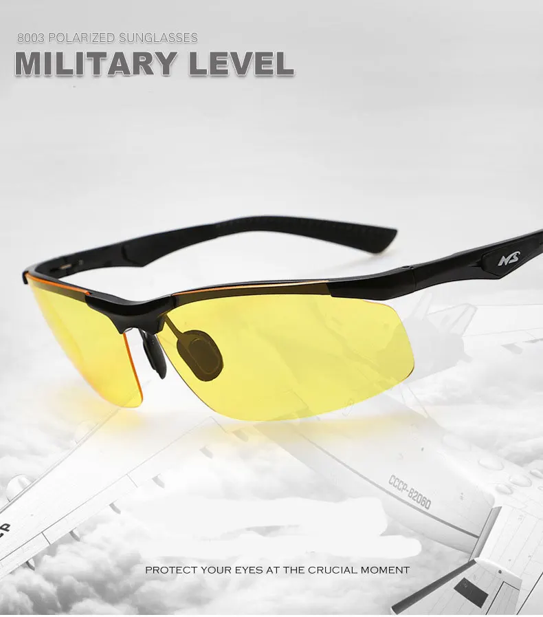 Мужские поляризованные солнцезащитные очки с алюминиево-магниевой оправой, солнцезащитные очки для рыбалки, вождения, UV400, поляризованные очки, стильные очки