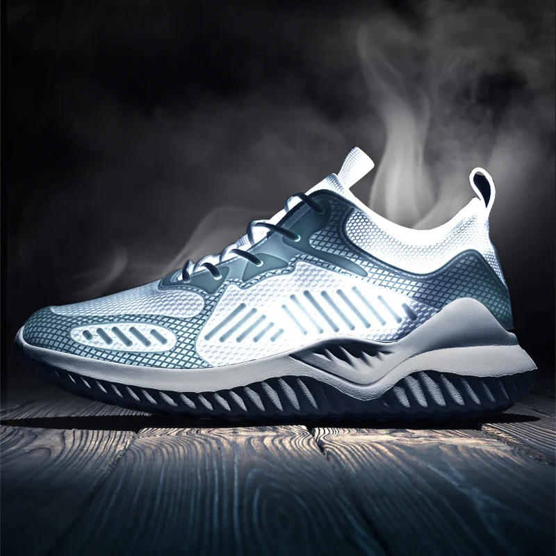 

BomKinta Stable Solid Color Vulcanized Shoes Male Big Size 35-48 Comfortable Chunky Sneakers Men Non-slip Ventilation Trainers