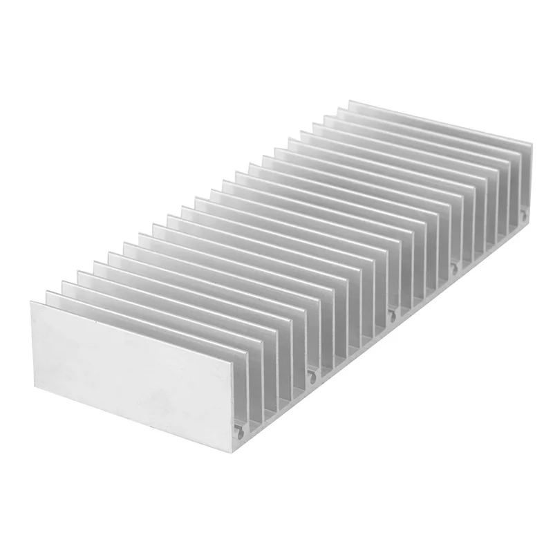 1Pc Aluminum Heatsink Radiator Extruded Profile Heat Sink for Electronic Chipset