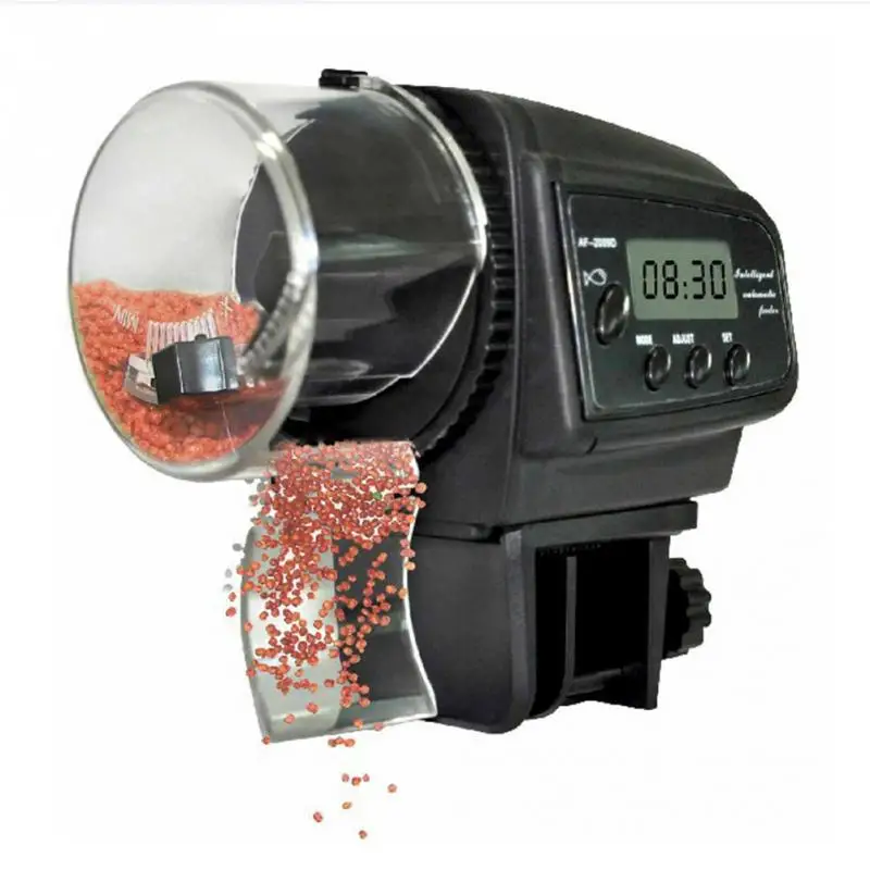 Digital LCD Automatic Aquarium Tank Automatic Fish Feeder Timer Food