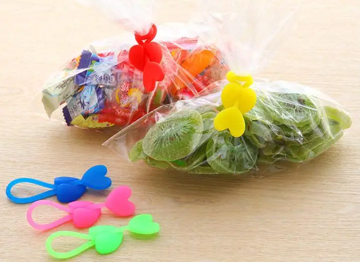 

Food grade Silicone Bag Ties, Cable Management, Zip Tie Twist, Multi-use Bag Clip, Bread Tie, Food Saver