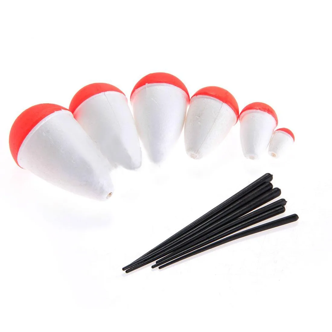 6pcs/Set Professional EPS Fishing Floats Set High Quality Sea Fish