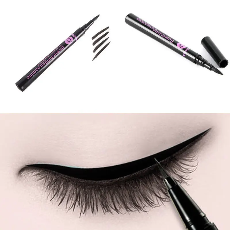 1 pcs Black Waterproof Eyeliner Liquid Eye Liner Pen Pencil Cosmetic Gift Maquillaje 1 pcs Black Waterproof Eyeliner Liquid Eye Liner Pen Pencil Cosmetic Gift Maquillaje