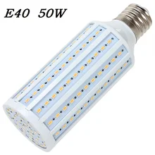 E40 ПРИВЕЛО Кукурузы лампы 50 Вт 165 LED Bombillas 5730 SMD для Наружного уличного освещения Дома Jelwery витрина магазина 110 В/220 В 1 шт./лот