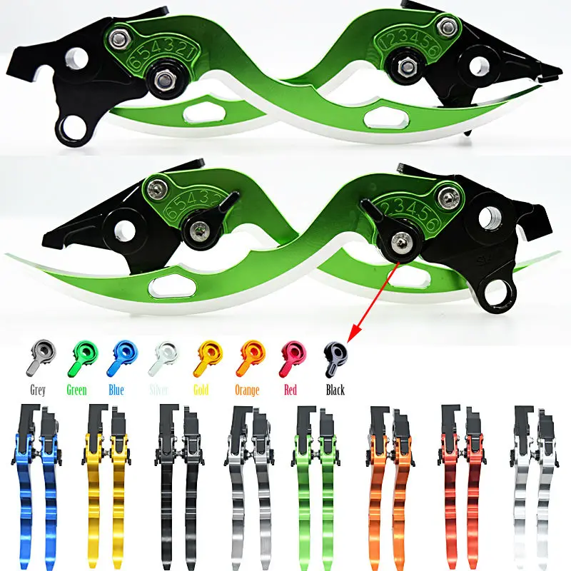 ФОТО For Triumph SPEED TRIPLE 04-07 TIGER 1050 Sport 2007-2015 THRUXTON 2004-2015 Motorcycle Adjustable CNC Blade Brake Clutch Levers