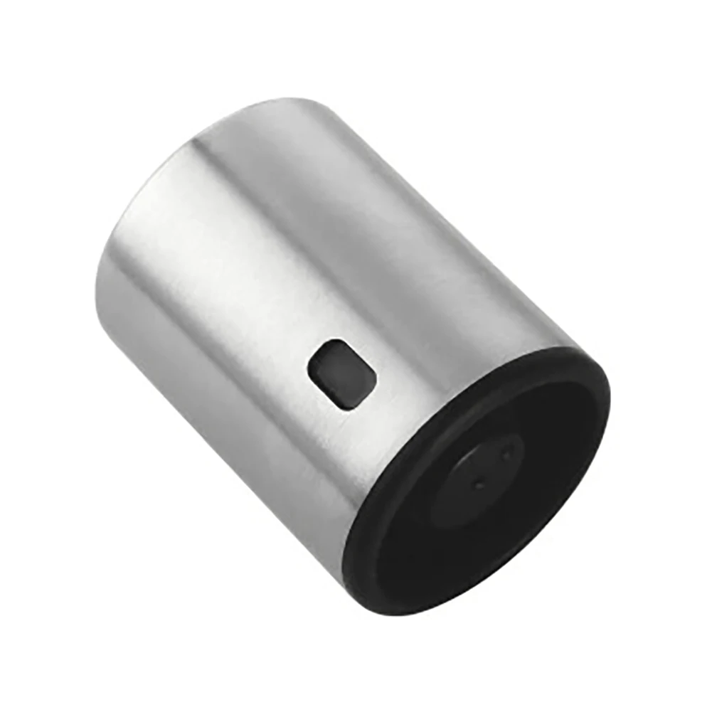 

Mini Wine Stopper Stainless Steel Vacuum Memory Wine Stoppers Liquor Bottle Non-toxic Corks Circle Joy
