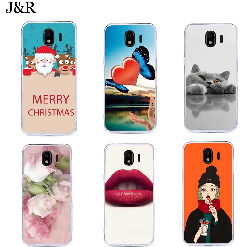 For Samsung Galaxy J4 2018 Case Silicone TPU Cover for J8 J2 J6 PLUS Cases |
