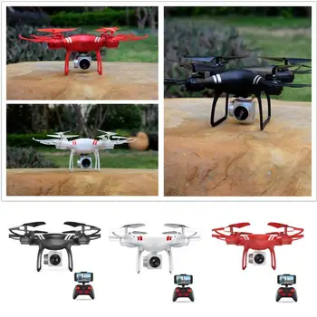 

Professionable RC Drone With Camera HD Wifi FPV Altitude Hold One Key Return Landing Off Headless RC Quadcopter Remote Drone