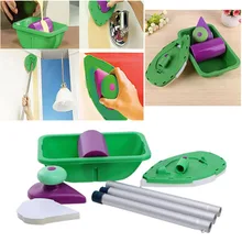 9 шт./компл. Многофункциональный поддон для малярных валиков губки колодки наборы картины для украшения стен дома комнаты DIY кисть для рисования ручные инструменты