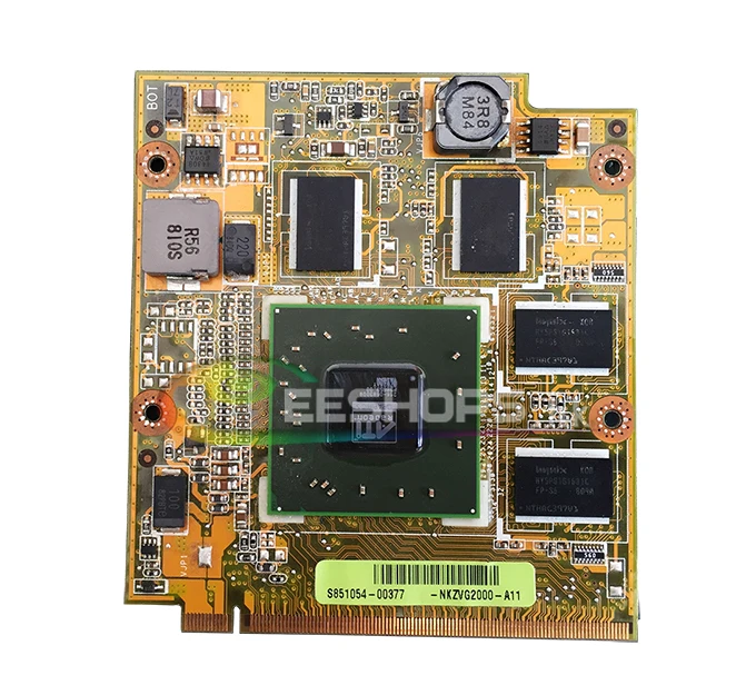 for Asus A8 F8 F8V Z99 M50 M50V M50Sr M50TR N80V G50V X57S Laptop Graphics Video Card ATI Radeon HD 3650 DDR2 1GB Replacement