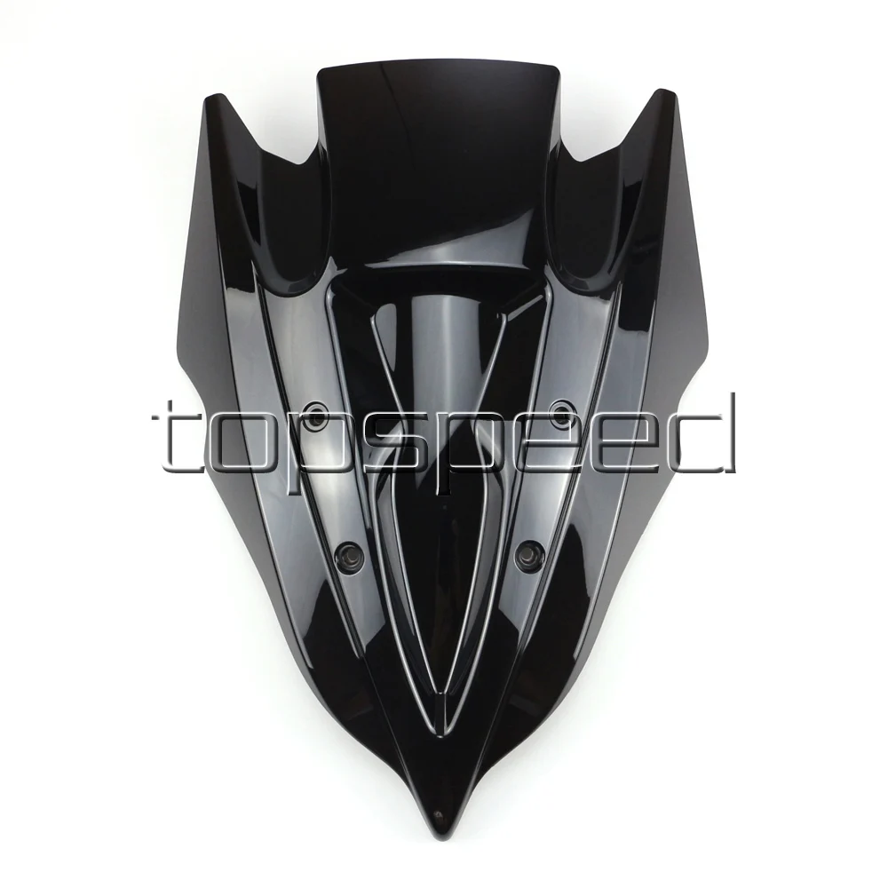 

Motorcycle Windshield Windscreen For Kawasaki Z250 Z300 2013 2014 2015 2016 Black