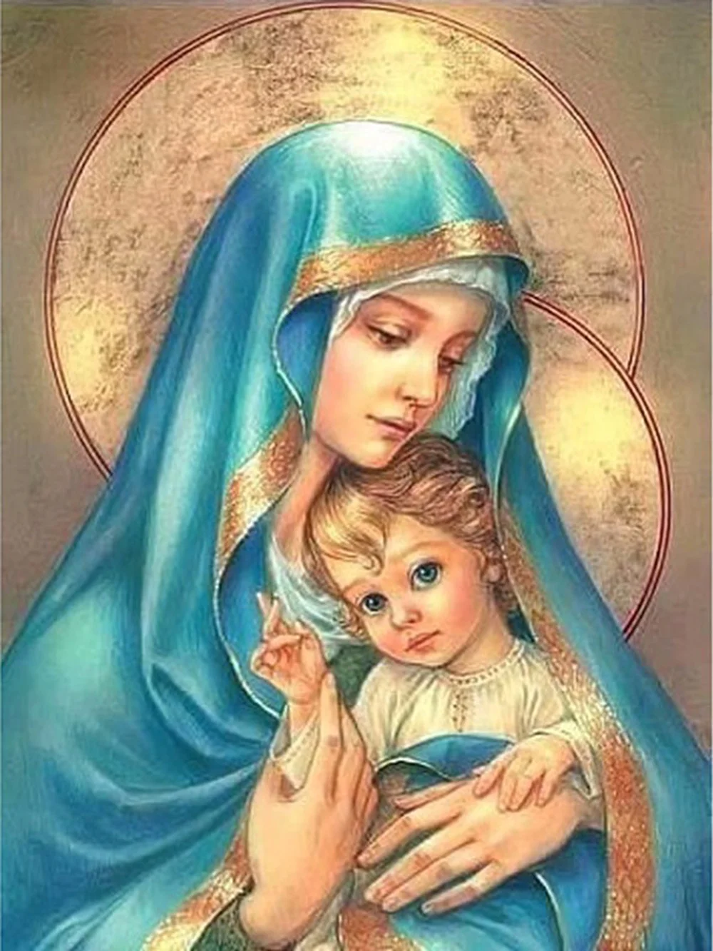 

5D Diamond Painting Cross Stitch Diamond Embroidery Religious elf Round Rhinestones Pattern Home Decor Needle Craft&Art