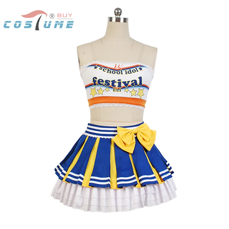 

LoveLive! Love Live Eli Ayase Cheerleaders Cosplay Costumes For Women Girls Anime Halloween Cosplay Costume