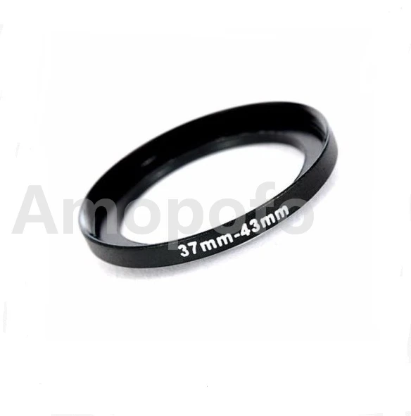Universal 37 43mm /37mm to 43mm Step Up Ring Filter Adapter for UV,ND