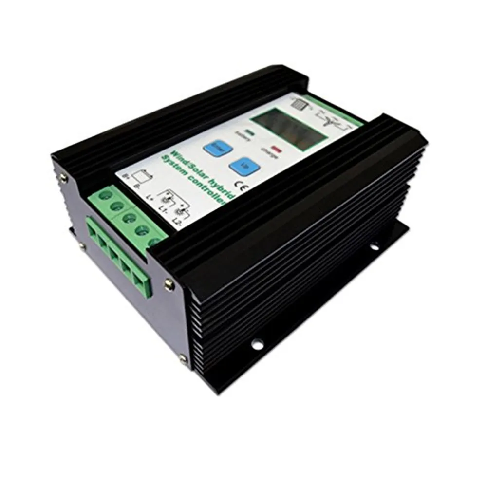 1000W Economic Wind Solar hybrid Controller Household Fan 12V24V 600W + Modules 400W PWM Unlimited Unloading (PWM) | Электронные