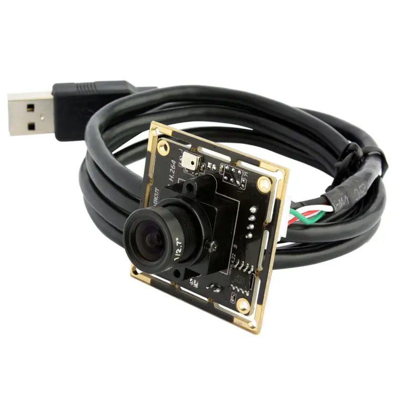 

ELP Industrial HD 720P Mini CCTV Security Camera USB Web Cam CMOS OV9712 Board Camera Module with MIC Microphone for Android