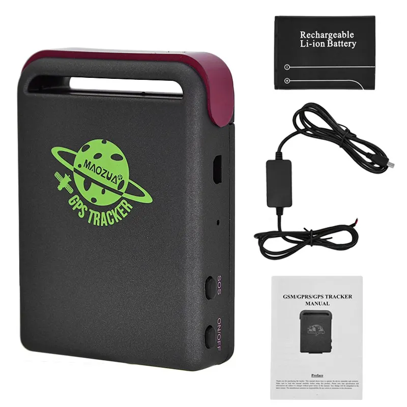 

GPS Tracker TK102 with Battery + Car Charger TK102B Vehicle GPS GSM GPRS 5pcs a lot by DHL