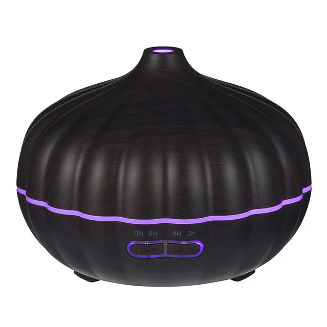 Free Shipping 500ml Ultrasonic Essential Oil Diffuser Evaporative Aromatheraphy Humididifier Large Capacity Mist Fogger With Led