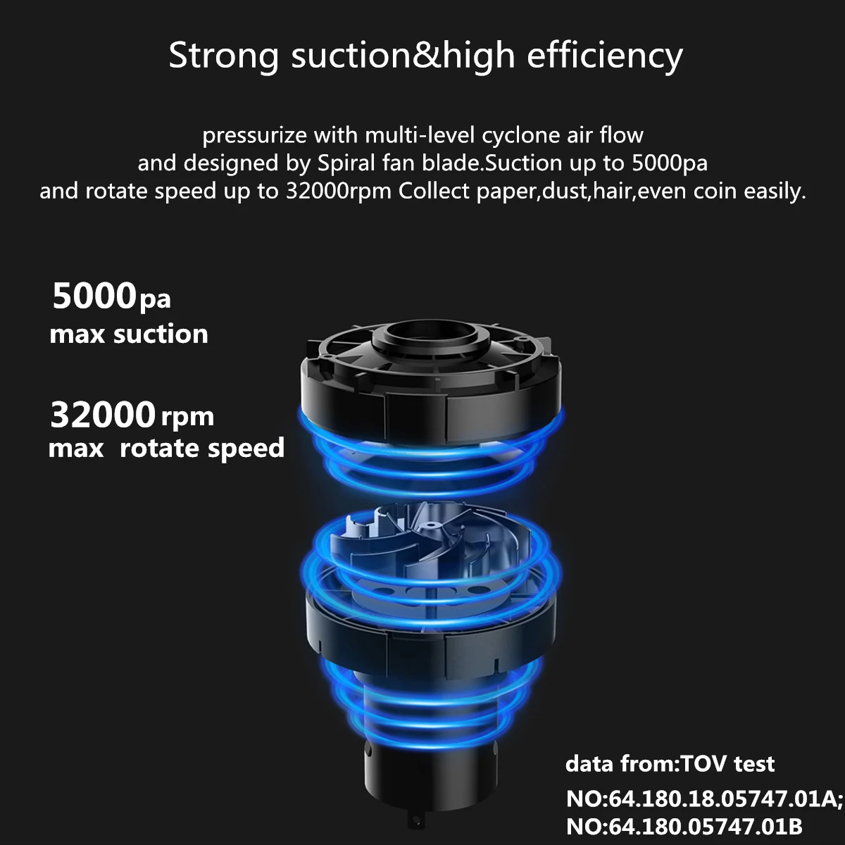 Xiao mi jia Cleanfly FVQ автомобильный беспроводной ручной пылесос портативный ni Домашний