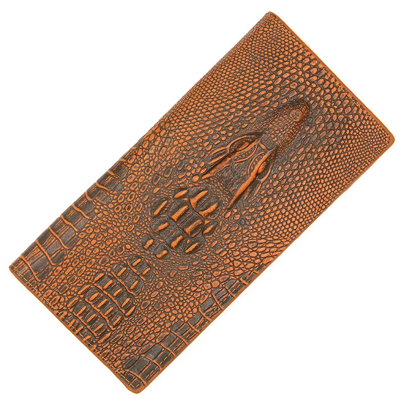 

Men Pu Leather Long Clutch Wallet Business Men Cards Holder Purse Brown Black Male Fashion Pocket Wallet Coin Bag Purse Billfold