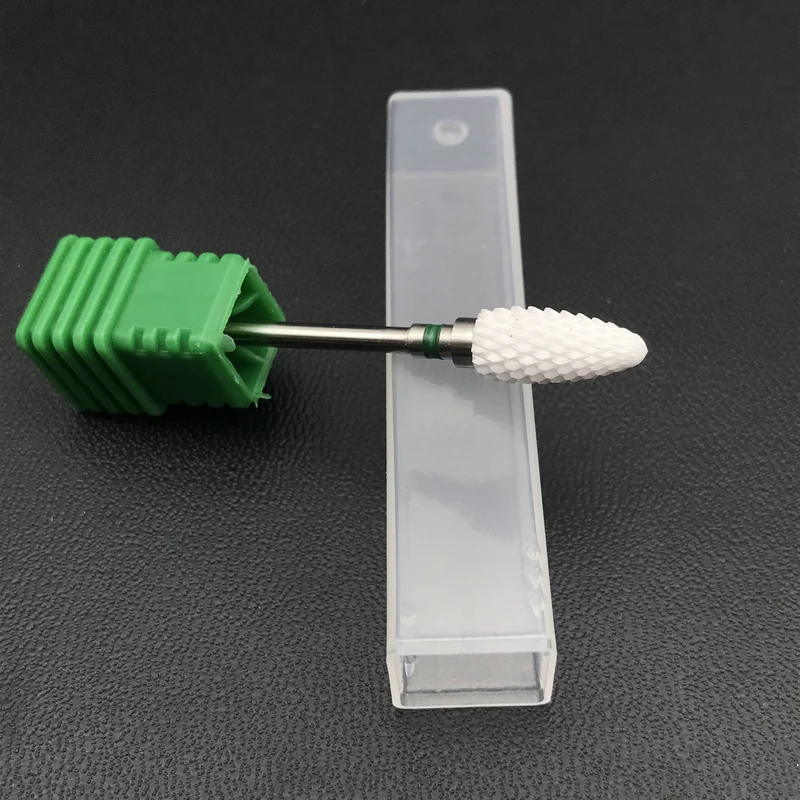 1 шт. керамический сверло для ногтей и циркония керамические инструменты для дизайна ногтей Электрический Маникюрный резак для ногтей