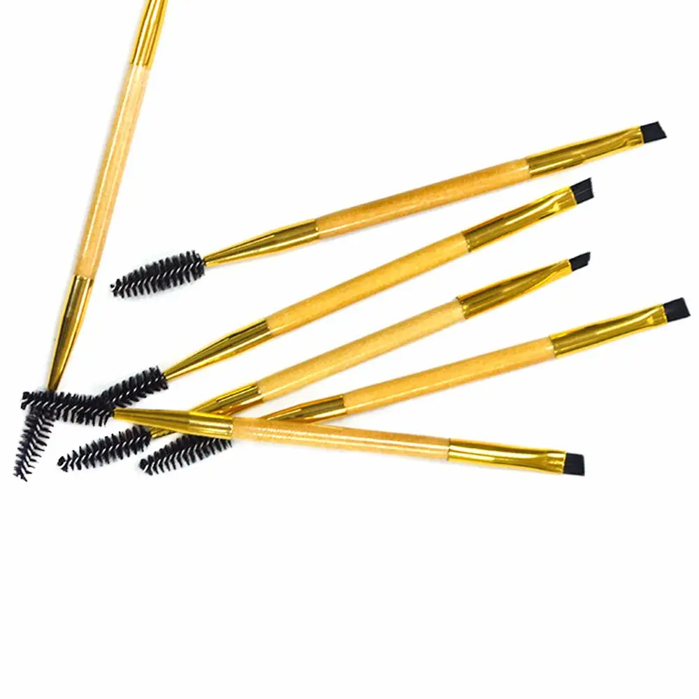 

1pcs Eyebrow Brush Pencil Brand Professional Double-headed Eyebrow Brush Wooden Makeup Brushes Eyelash Eyebrow Comb Pencil