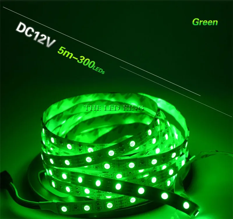 DC12V 5 м 5050 SMD RGB Светодиодные ленты света Водонепроницаемый гибкая светодиодная лента полосы света 60 светодиодный s/M Тира декоративный светильник для дома автомобильная лампа