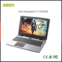 BBEN G16 Laptop Windows 10 Nvidia GeForce GTX1060 Intel Kabylake i7 8GB RAM 128G SSD 1T HDD WiFi RGB Backlit Keyboard 15.6” IPS