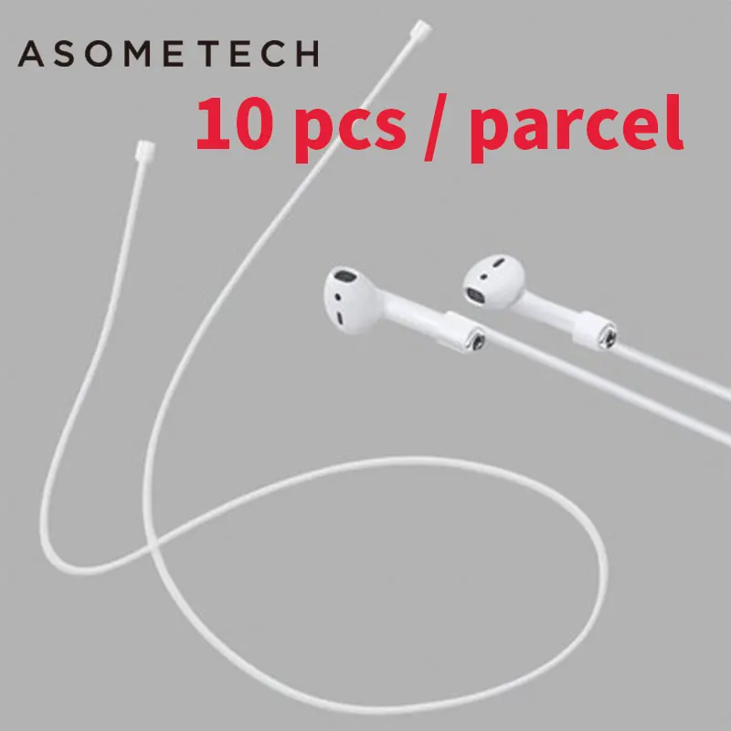 

10pcs/lot Earphone Strap Wire Anti Lost Loop String Rope for AirPods Apple iphone Earpods Headphones Silicone Cable Cord Headset