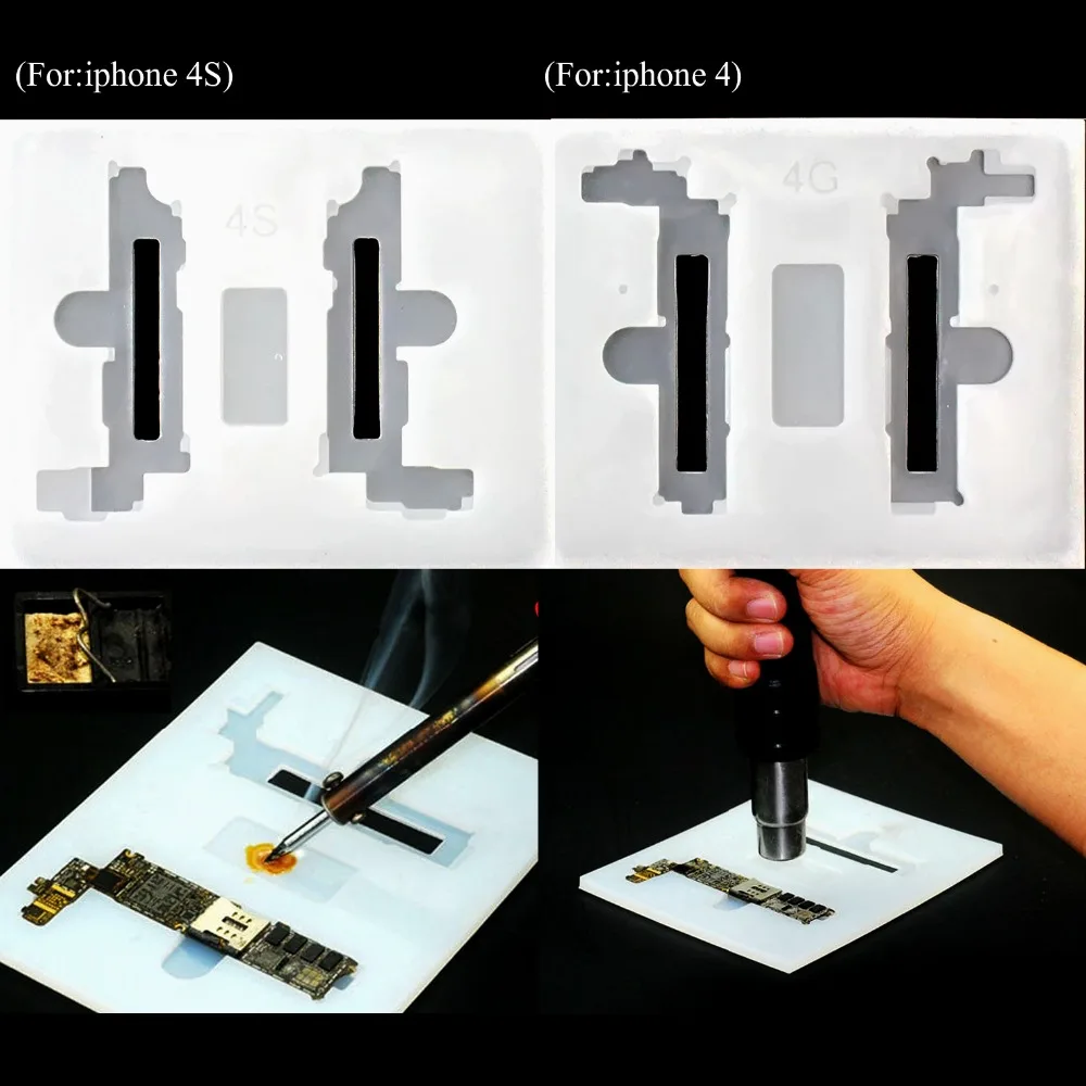 Теплоизоляционная подставка для ремонта термостойкая паяльная станция iphone 4G 4S 5G