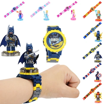 

7Styles Watch Building Blocks Figures Bricks Toys Compatible With Block Watch