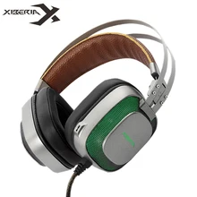 XIBERIA K10 Gaming Headphones casque USB Computer Stereo Heavy Bass Game Headset with Microphone LED Light for PC Gamer XIBERIA K10 Gaming Headphones casque USB Computer Stereo Heavy Bass Game Headset with Microphone LED Light for PC Gamer
