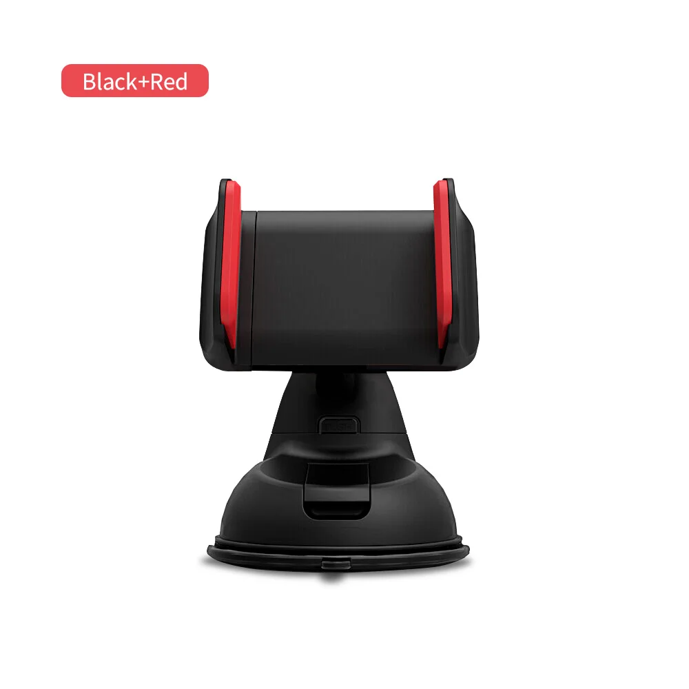 KISSCASE Универсальный Автомобильный держатель для телефона Xiaomi Mi 9 с силиконовая присоска Автомобильный держатель для телефона iPhone huawei Держатель подставка - Цвет: res with black