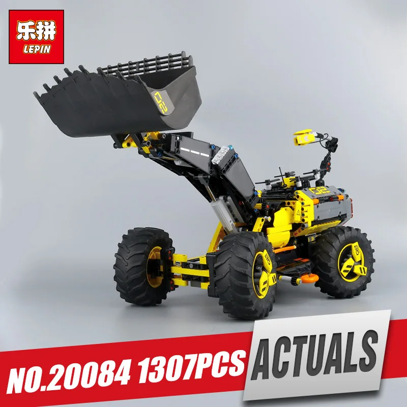 

DHL Lepin 20084 Technic Car Model The Legoing 42081 Concept Wheel Loader ZEUX Set Buidling Blocks Bricks Kids Toy Christmas Gift