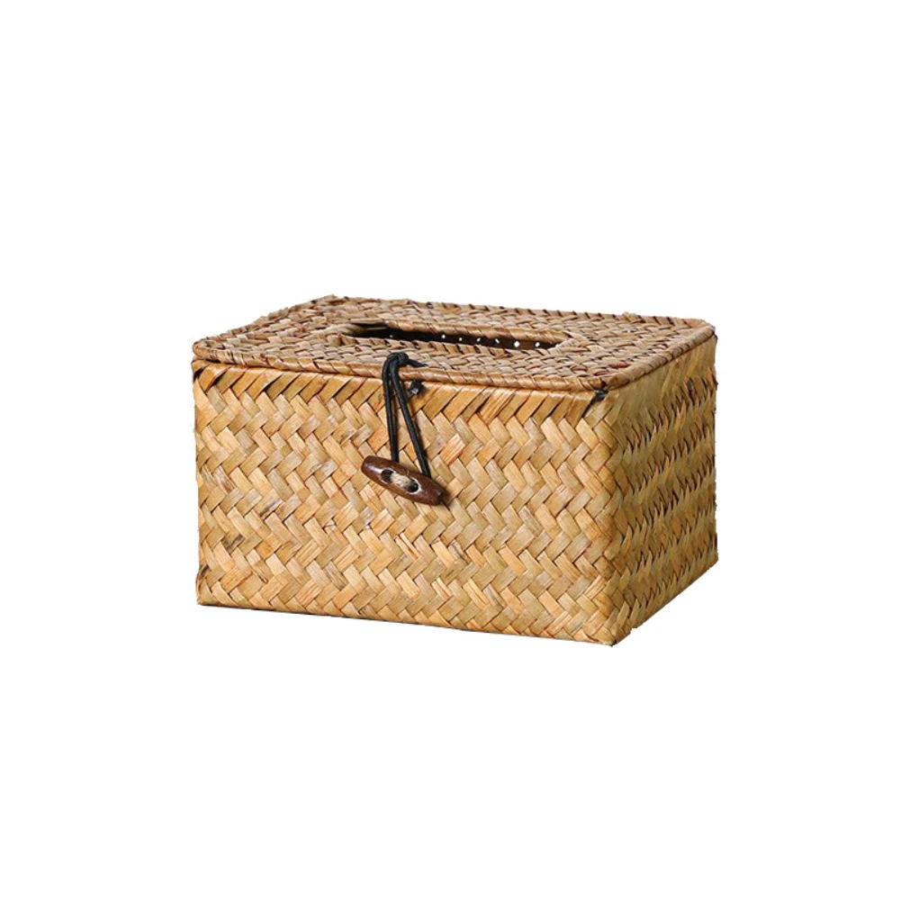 Yellow 17X12X8,5 см коробка для салфеток из ротанга контейнер для салфеток чехол для хранения салфеток для дома ванной гостиной офисный автомобиль - Цвет: Yellow
