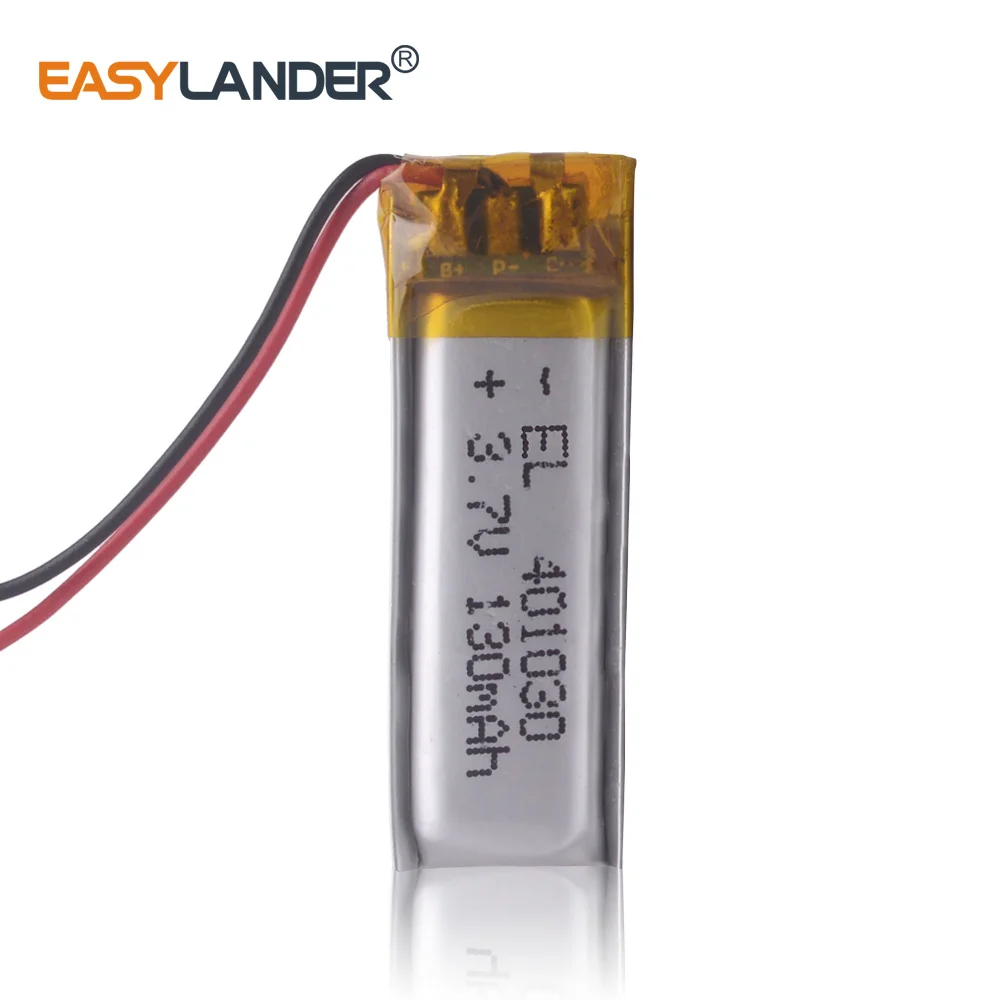 401030 3 7 V 130mAh литий полимерный ионный аккумулятор для mp3 GPS смарт браслет часы Bluetooth