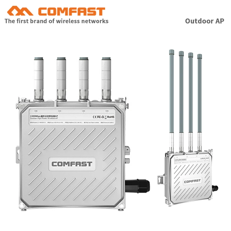 Waterproof 1200Mbps 48V PoE Outdoor AP CPE 802.11ac Dual Band 2.4G&5.8G Wireless Access Point WiFi Signal Booster wifi router Waterproof 1200Mbps 48V PoE Outdoor AP CPE 802.11ac Dual Band 2.4G&5.8G Wireless Access Point WiFi Signal Booster wifi router