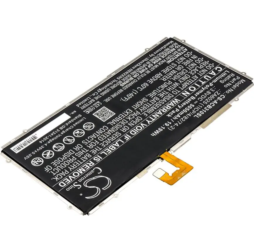 Аккумулятор Cameron Sino 5050mah для ACER B3 A10 K154 K3BF Iconia One 10 ZA6025|Аккумуляторы мобильных