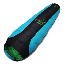 Мумия спальный мешок для холодной погоды напольное оборудование постельные принадлежности походы рюкзак Кемпинг спальные мешки