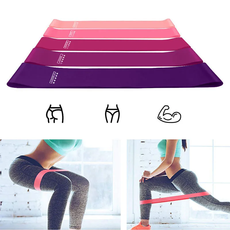 

New Training Fitness Gum Exercise Gym Strength Resistance Bands Pilates Sport Rubber Fitness Bands Crossfit Workout Equipment
