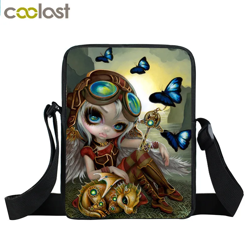 mini bolsa do homensageiro para Color : Black