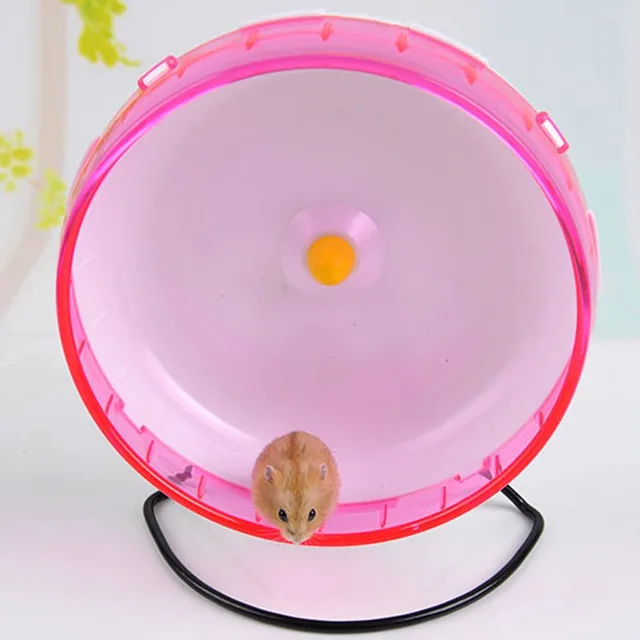21 CM big Silent hamster Chinchilla running Exercise wheel rack hamster