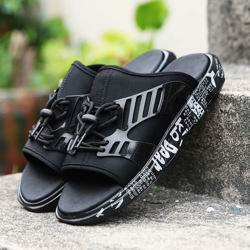 Comfortable Summer Men Slippers Shoes 2018 Fashion Slippers Beach