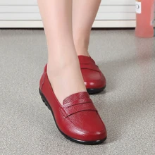 Для женщин 111% Пояса из натуральной кожи мать Обувь женские мокасины мягкая обувь на плоской подошве для отдыха женская обувь для вождения плоские легкие кожаные туфли size25-61