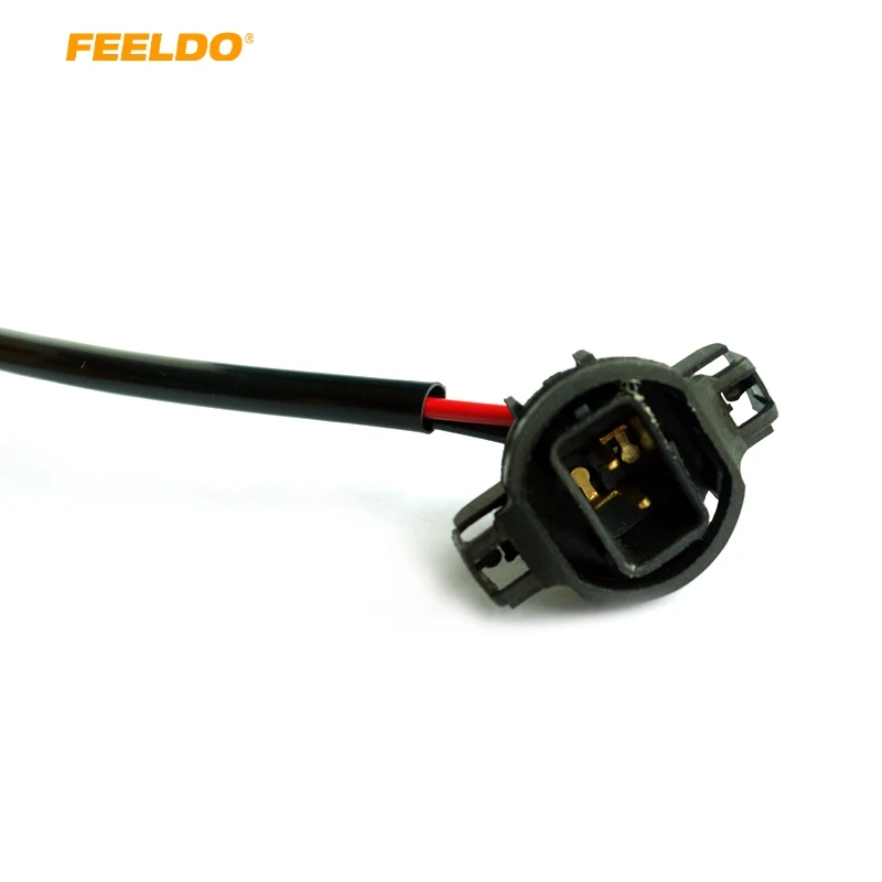 

FEELDO 10Pcs Car 5202 H16 to 9006 Wire Harness Cable HID/LED Conversion Ballast to Stock Socket #AM963