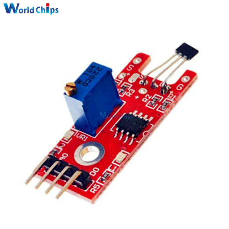 Модуль датчика скорости для Arduino линейные магнитные переключатели 2 шт. 4pin KY 024|module