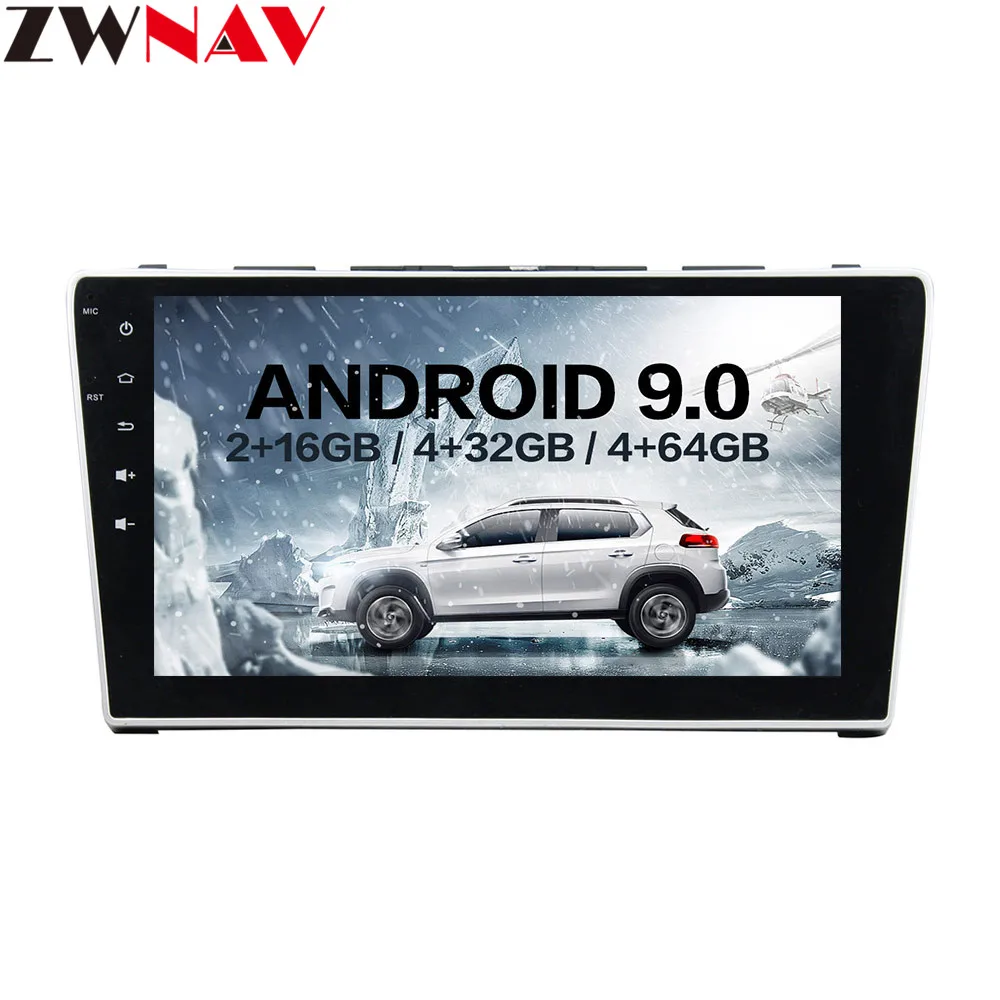 Clearance 10.1" Android 9 4+64G DSP Car DVD Player GPS Navigation For HONDA CRV 2007-2011 Head Unit Multimedia Mlayer Mape Recorder 0