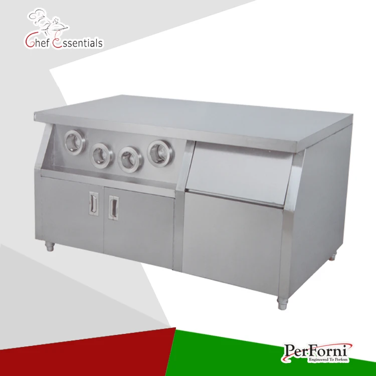 PKJG WS02 Fast Food Equipment for Commercial Center Islandin Food