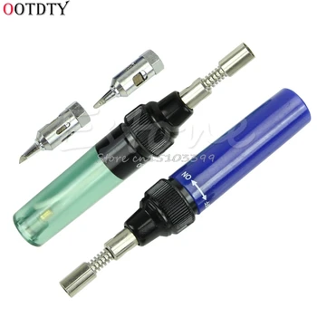 

1300 Celsius Butane Gas Blow Torch Soldering Iron Gun Cordless Welding Pen Burner Drop Ship