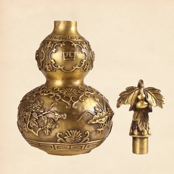 

Brass ornaments, copper hyacinth hyacinth copper Home Furnishing safe Home Furnishing furnishings decorations gifts (A803 Specia